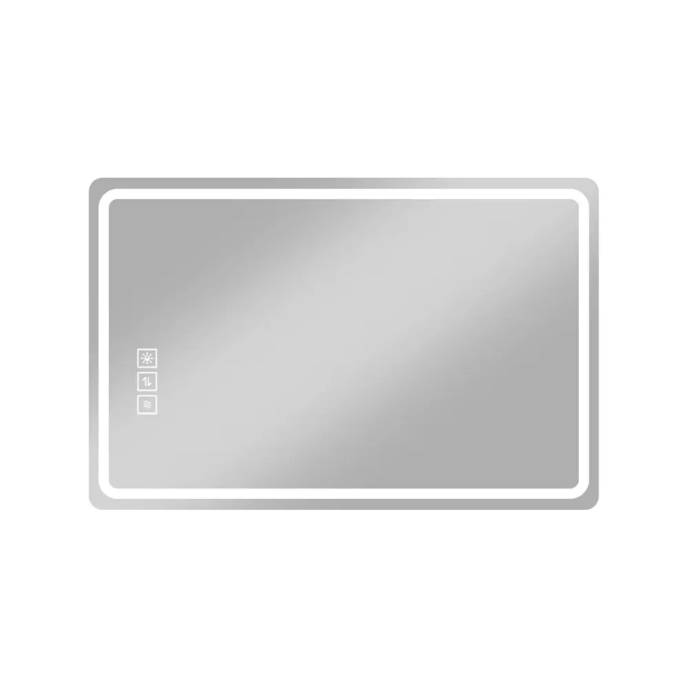 Bathroom Mirror LED Lights, Anti-Fog Lighted Vanity Mirrors Wall Mounted And 5 Level Dimmable, Horizontal / Vertical - Gla...