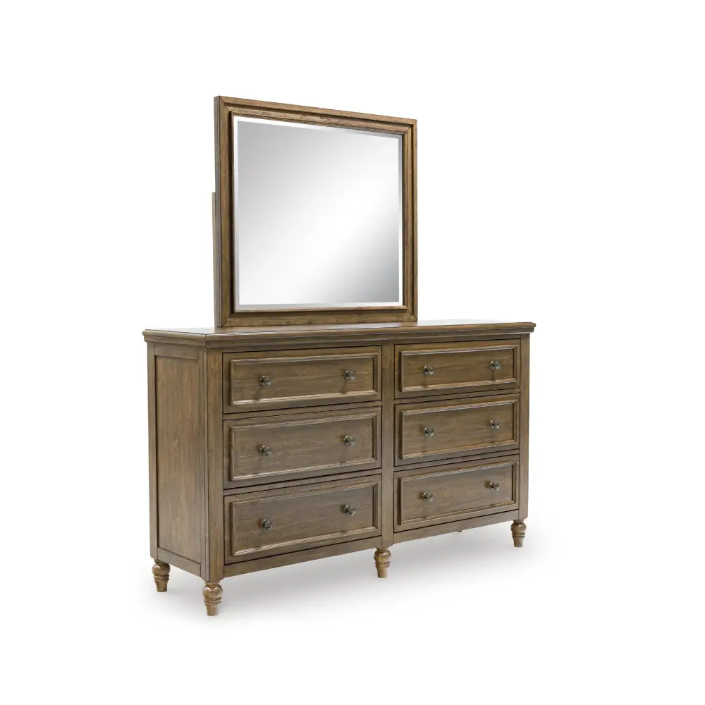 Diamond Modern Furniture Unique Design Sturlayne Dresser Mirror B787-31/B787-36