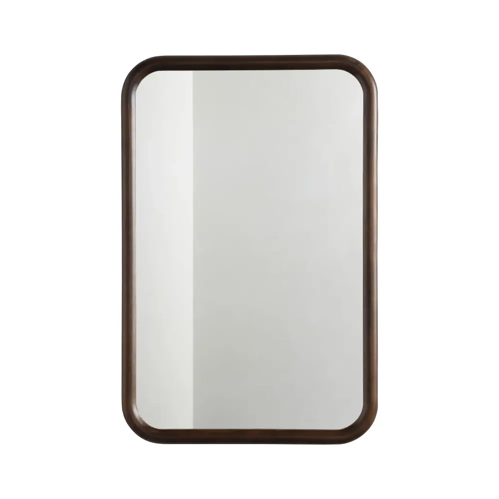 Gaze Solid Wood Wall Mirror Bathroom Bedroom #25020-WB