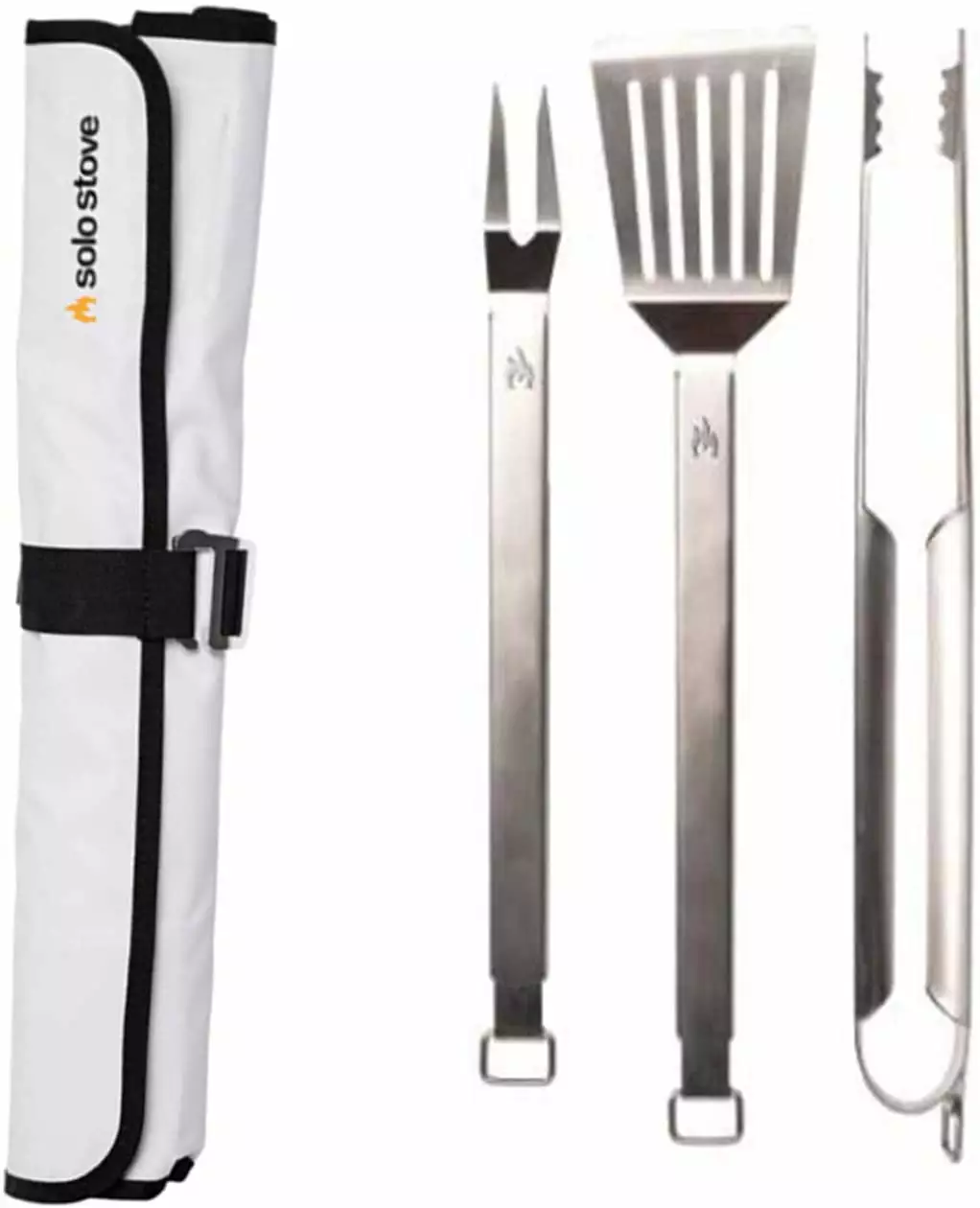 Solo Stove Heavy Duty Grill Tools BBQ Set 2 Piece Stainless Steel