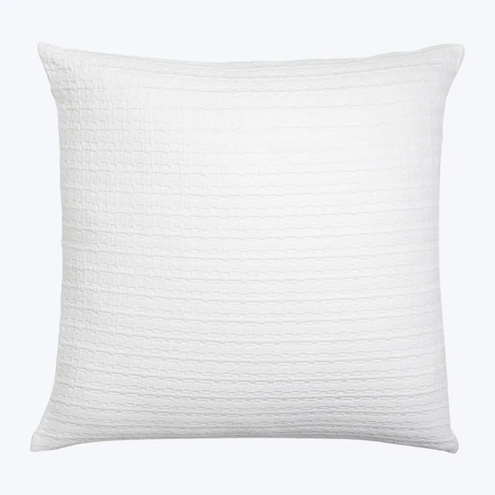 Pillow Protector Dune Euro Sham Pearl