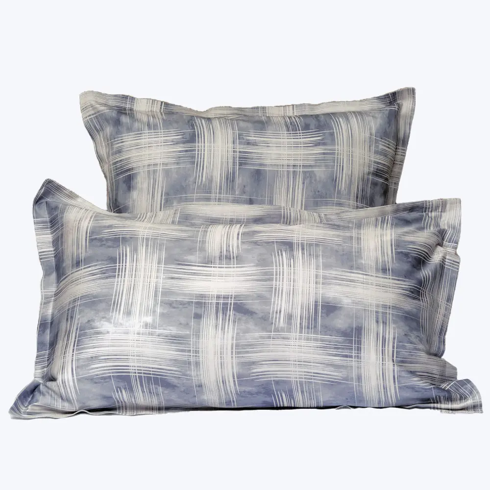 Premium Hypoallergenic Graffiti Duvet & Shams, Azure