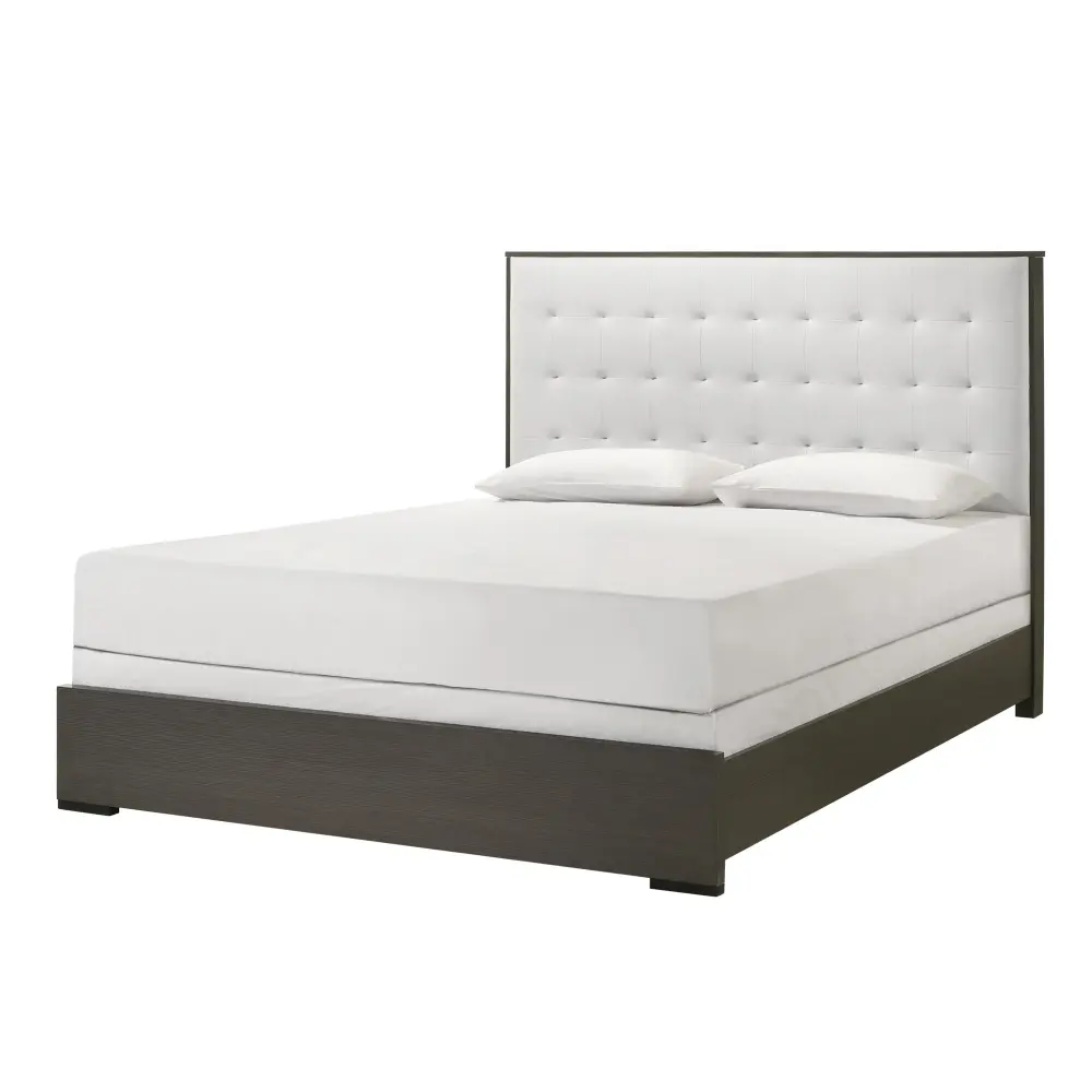 Diamond Modern Furniture CM Sharpe Queen Panel Bed B4100-Q-FB/B4100-Q-HB/B4100-KQ-RAIL