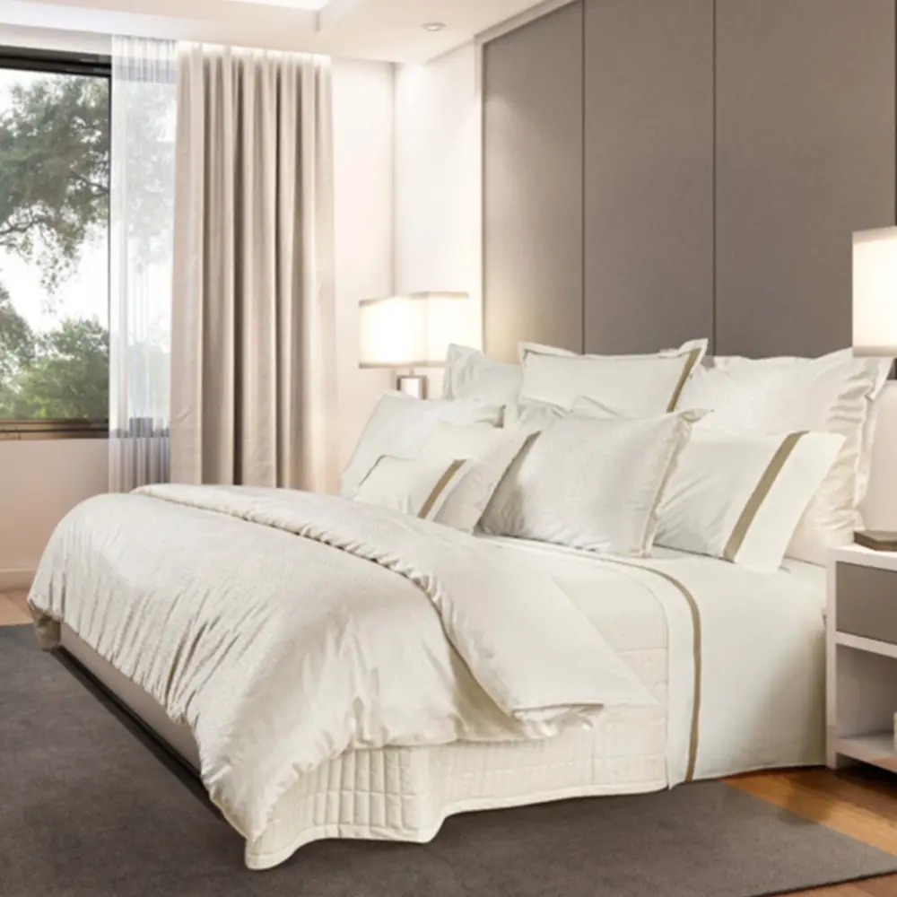 Organic Percale Sestri Duvet Cover