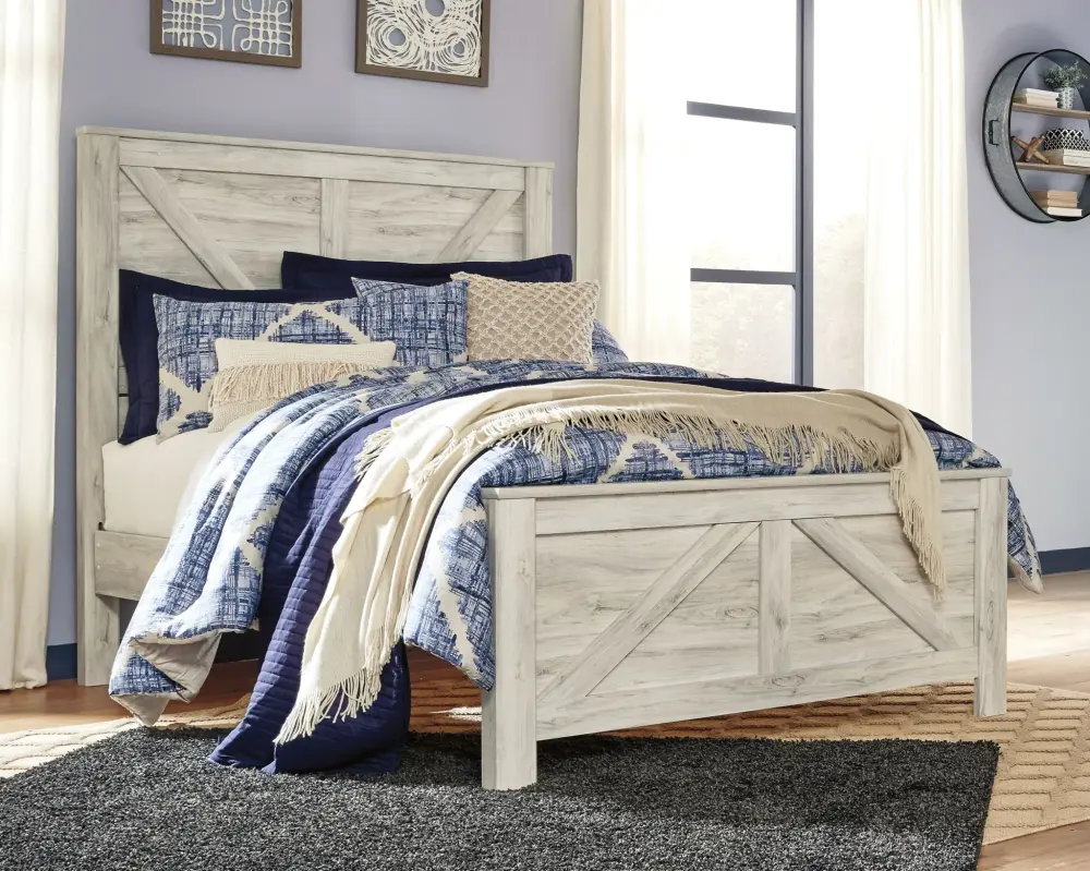 Bellaby - Crossbuck Panel Bed College Dorm