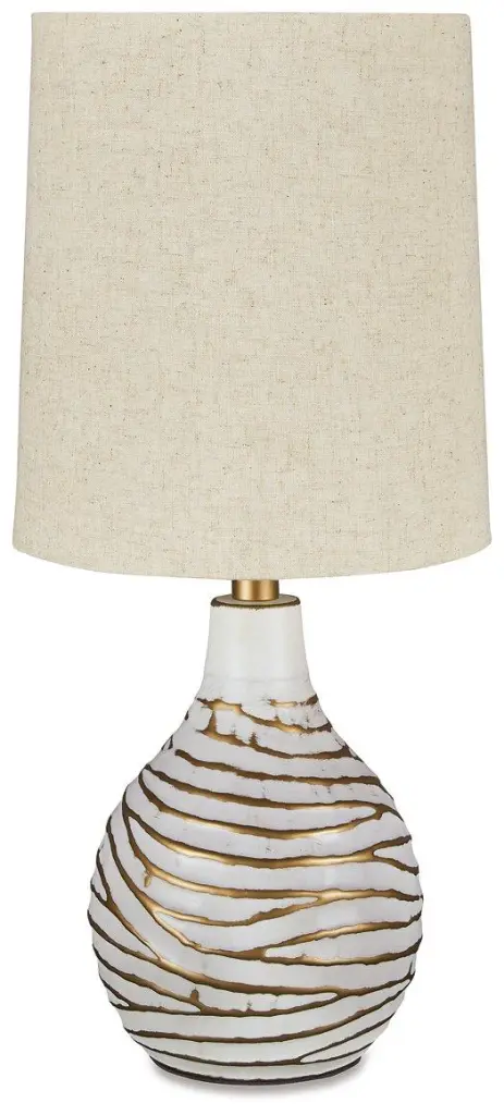 Aleela Table Lamp Modern Bedside Lamp USB Port