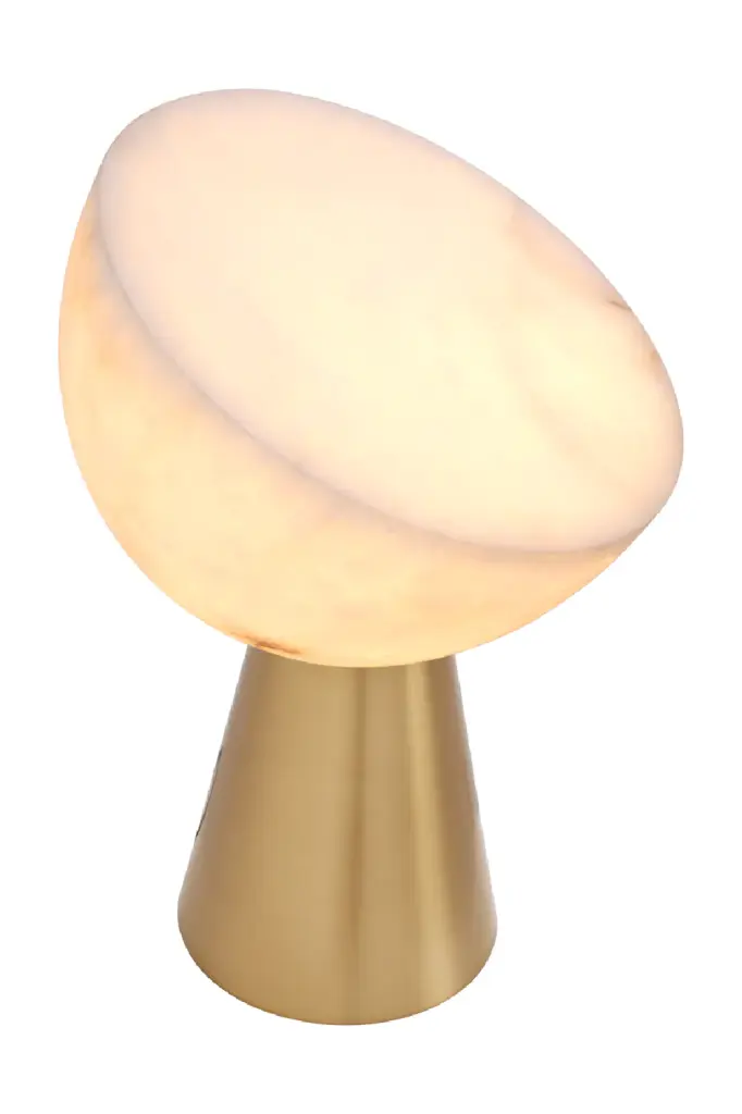 Eichholtz Chamonix Conical Base Table Lamp Sleek Bedside Light