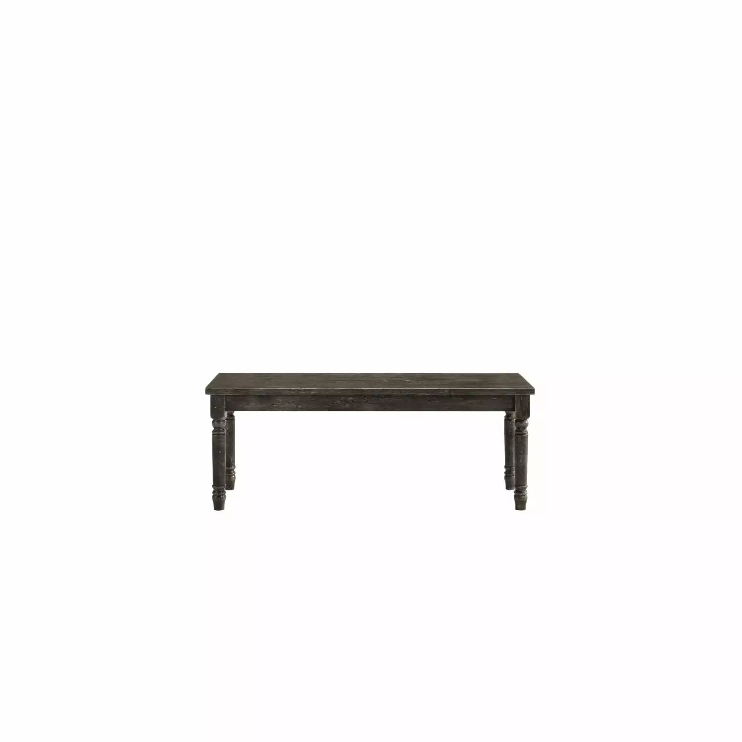 Acme Claudia II Weathered Gray Finish Indoor Bench Living Room or Bedroom Benches Acme Furniture