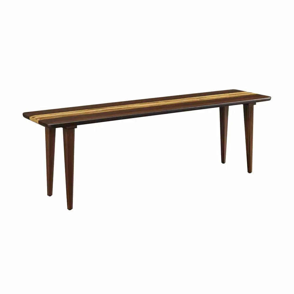 Greenington Azara Bench Sable Bamboo Modern Living Room Bench Benches