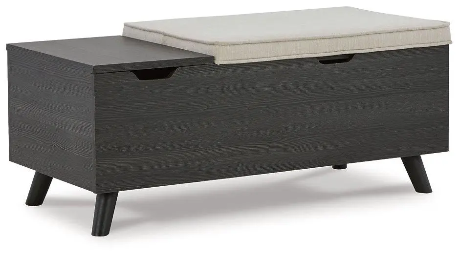 Yarlow Storage Bench - Upholstered Seat Hidden Compartment