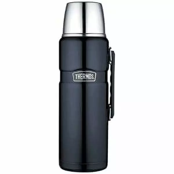 Thermos Stainless King 2L Blue Beverage Bottle Cold and Hot Drinks
