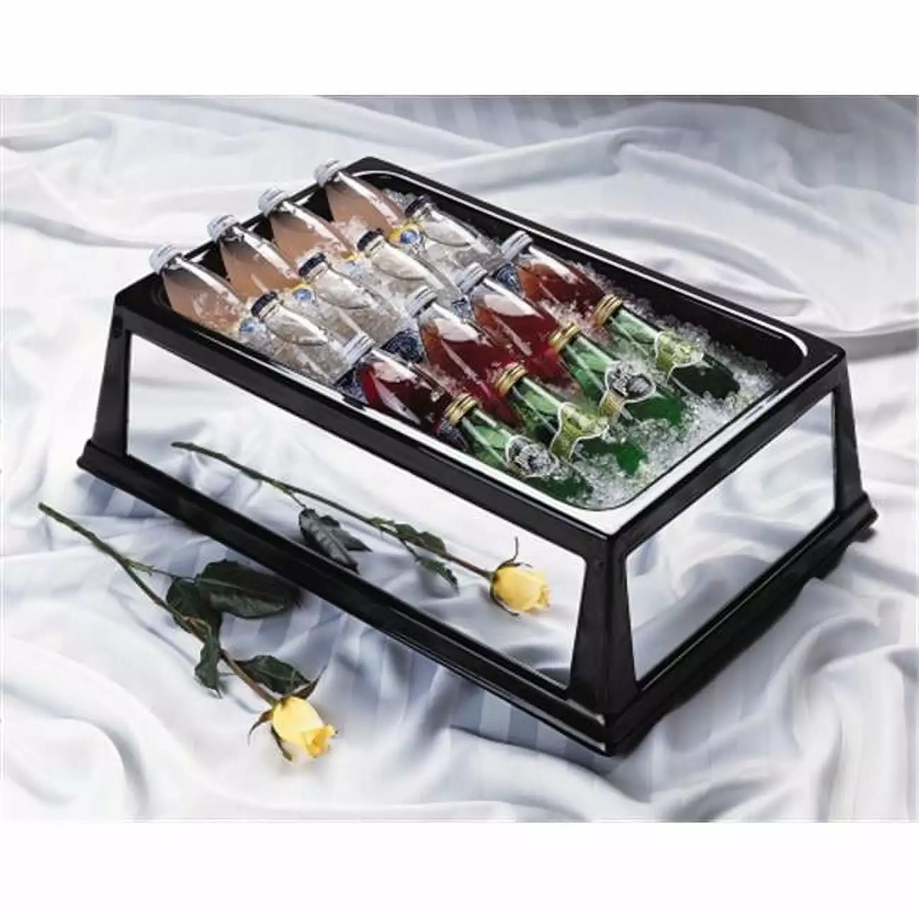 Geneva 297 12 . x 20 . Insulated Beverage Bin Mirrored Sides Parties and Events