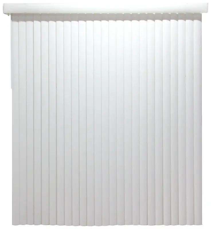 Simple Spaces MBV-78X84-V3L Window Blind, 84 L, 78 W, Vinyl, Ivory