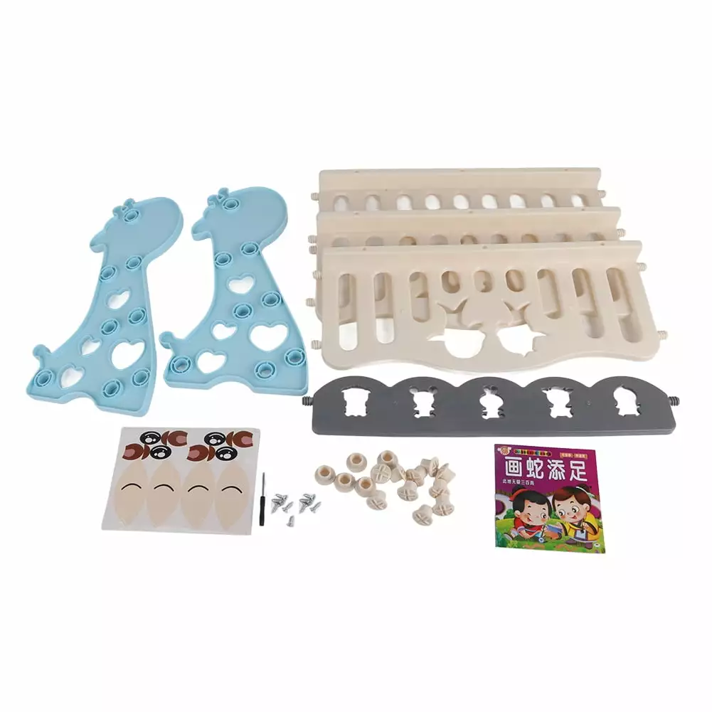 2024 Kids Book Rack Cartoon Shaped Plastic Book Organizer Display Storage Stand Home School 3 Shelves Blue minggaowujinzhipin