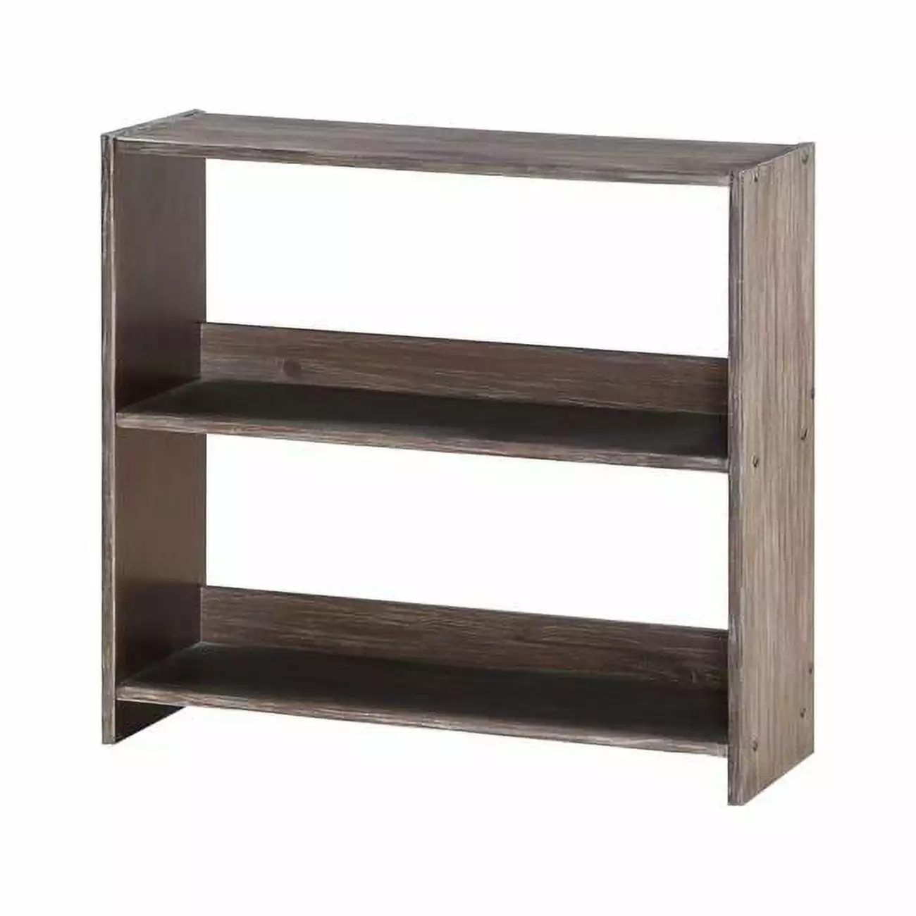 Donco Kids PD-0318ETBS Barn Door Small Bookcase Brushed Shadow