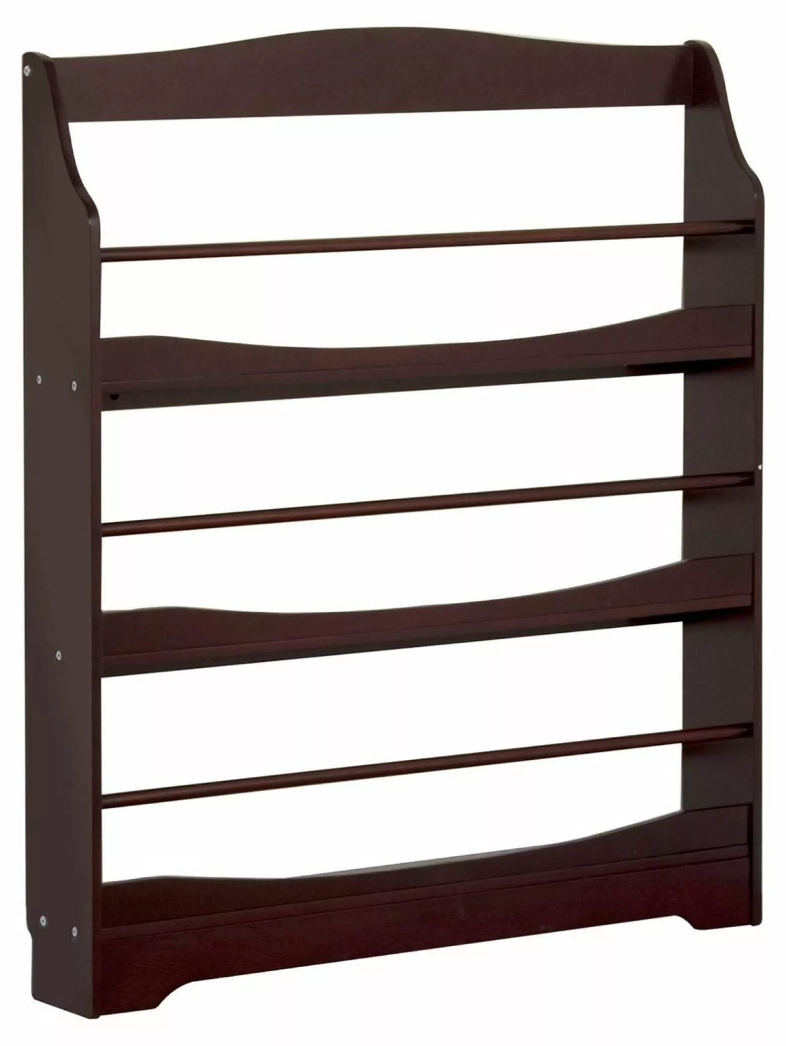 Expressions Espresso Bookrack Kids Wooden Storage Bookshelf Playroom JKALHFDJ