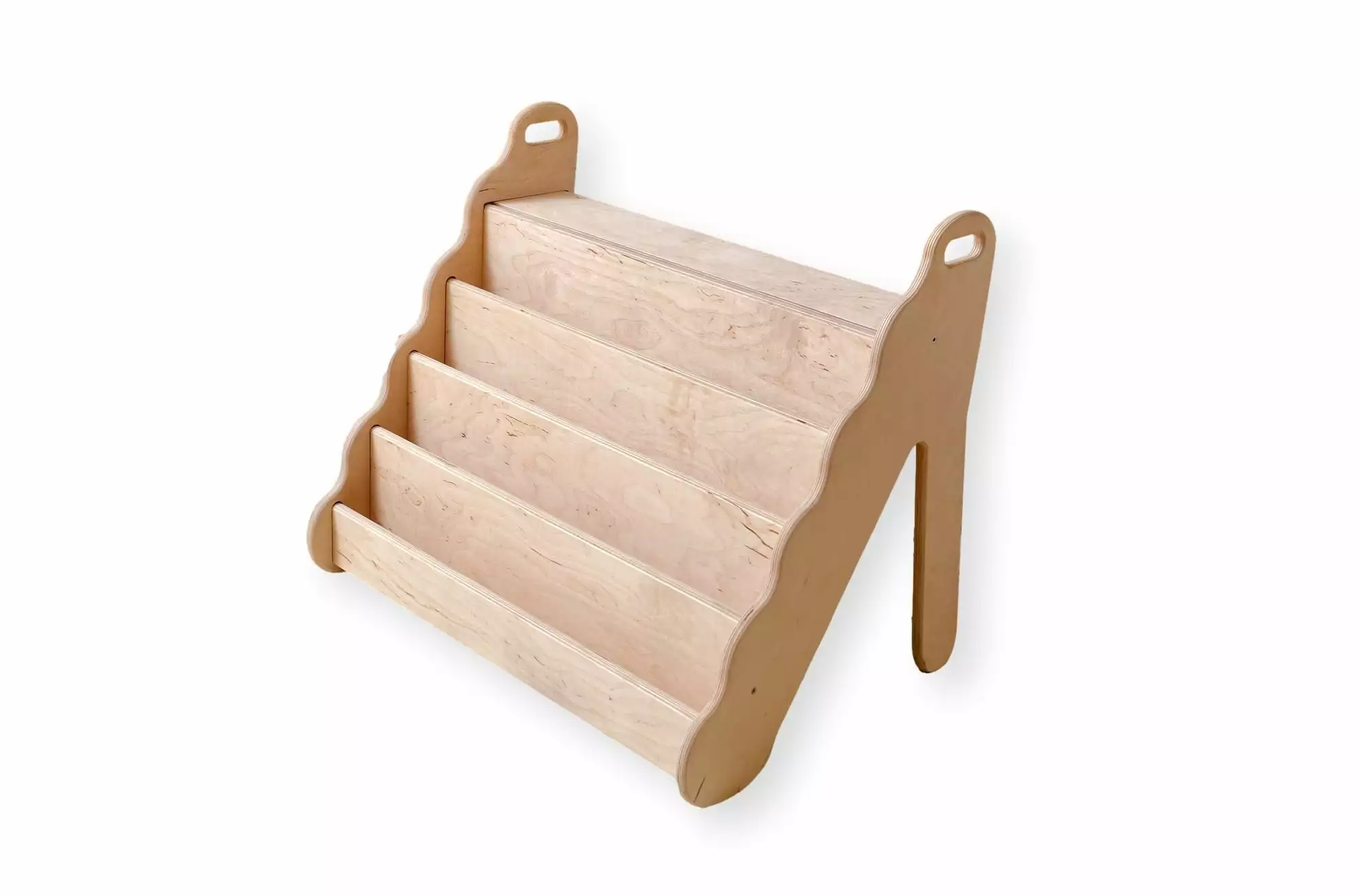Montessori Freestanding Bookshelf Easy Access Wooden Storage Rack Kids Room Kidodido