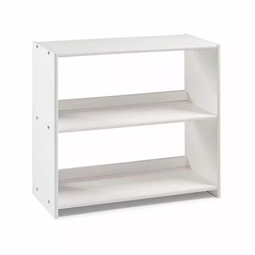 Donco Kids Louver White Small Bookcase Children's Room TeviRoom