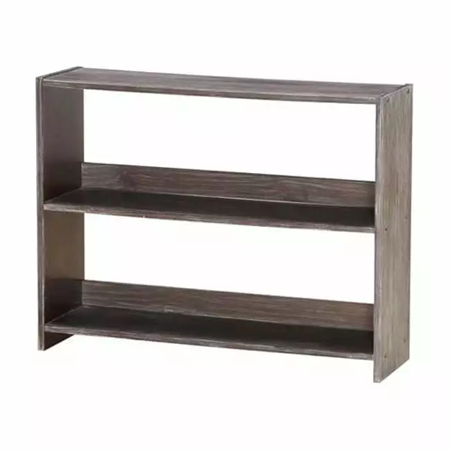Donco Kids PD-0318DTBS Barn Door Bookcase Brushed Shadow