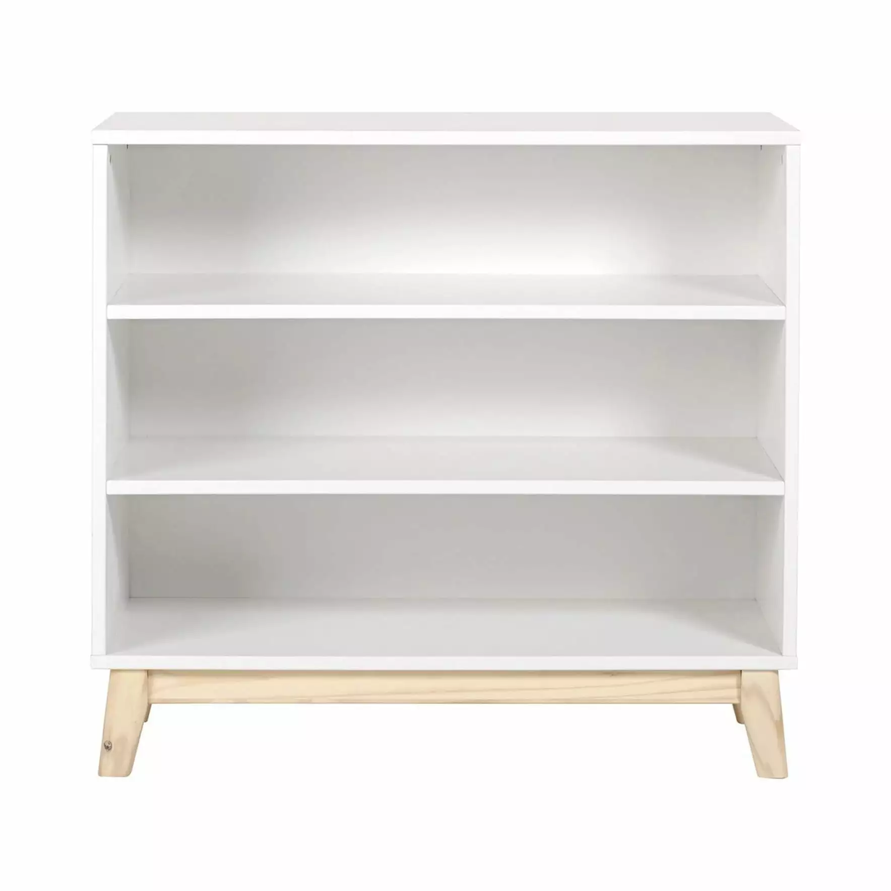 Alaterre MOD 34H Kids Under Window 3-Shelf Bookcase Wooden Storage Childrens Room
