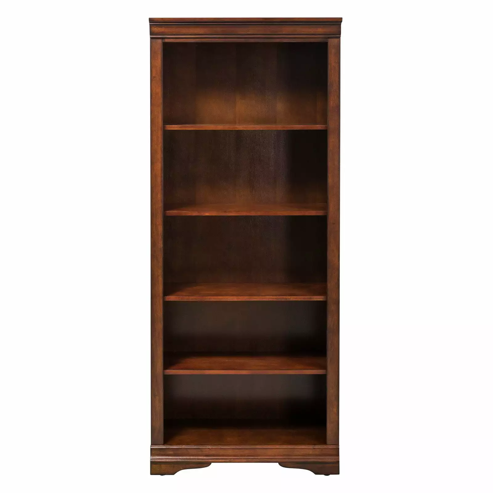 Brookview Cherry Open Bookcase RTA Home Office Library Liberty Furniture