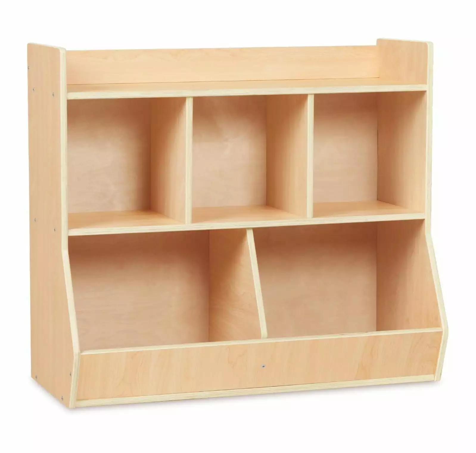 Kids Bookshelf and Toy Storage 3-Tier Montessori Book Shelf Large Storage Capacity Wension
