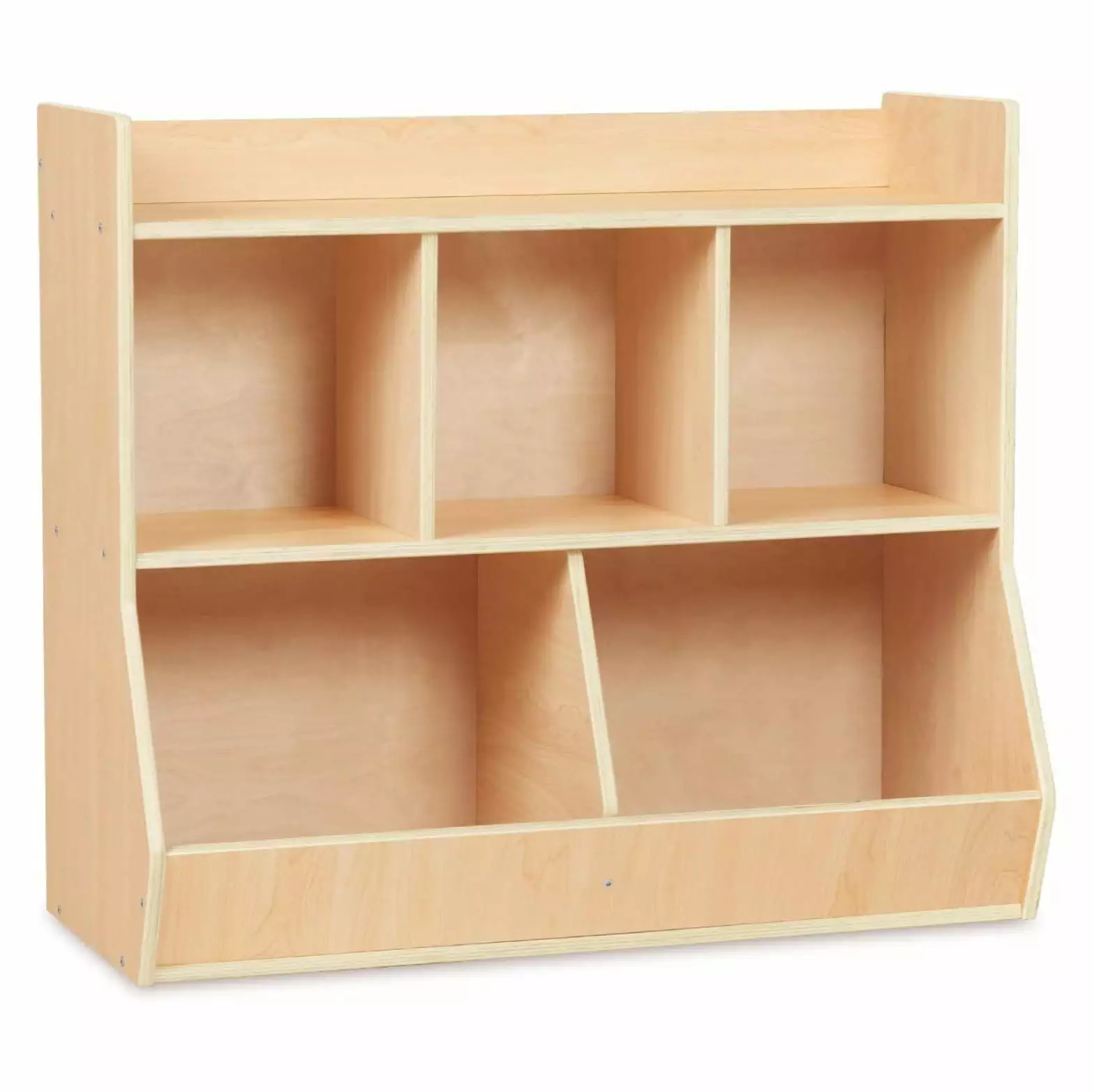Kids Bookshelf and Toy Storage 3-Tier Montessori Book Shelf Large Storage Capacity XylehR