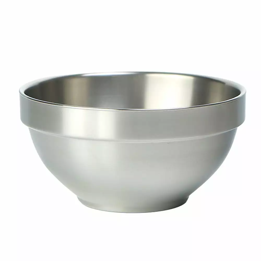 HTovila Portable Barbecue Picnic Tableware Set 450ml Stainless Steel Bowls