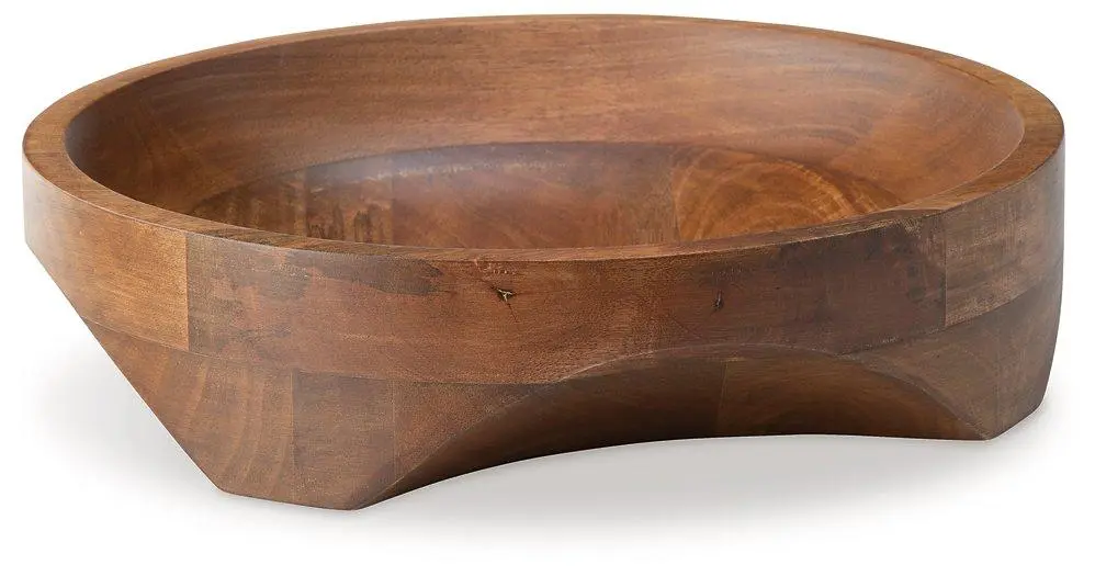 Myrtewood Bowl - Handcrafted Wooden Serving Bowl