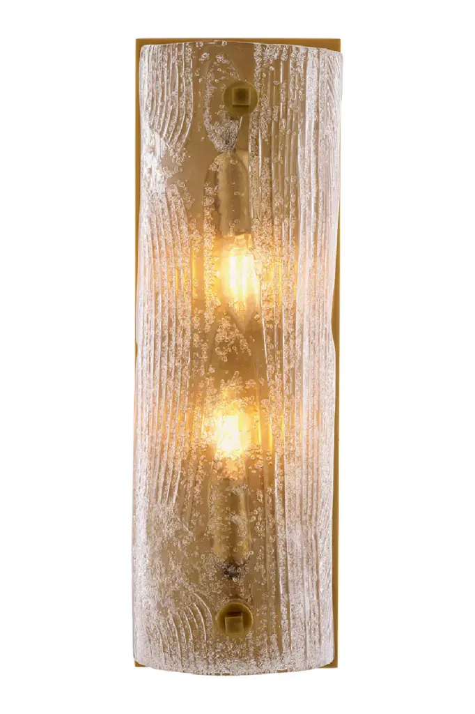 Antique Brass Wall Lamp Eichholtz Lagos Vintage Style Hallway Lighting
