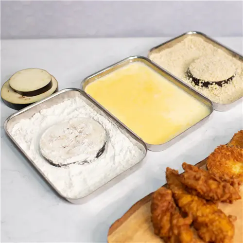 Breading Pan Adjust - Oven Safe