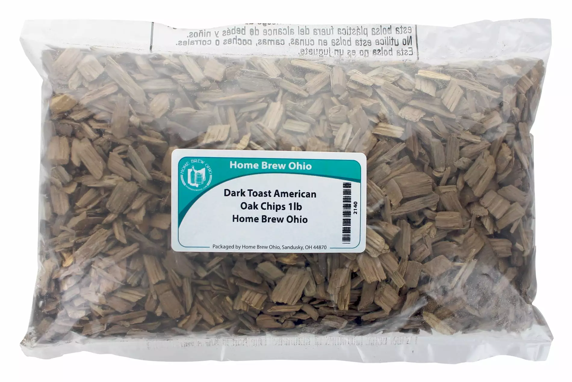 Oak Chips Dark Toast American 1 lb Wine and Whiskey Aging Home Brewing Home Brew Ohio