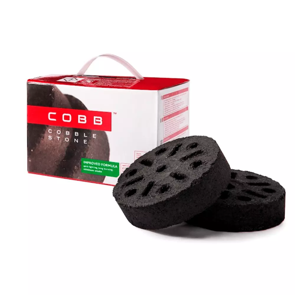 COBB 6-Pack CobbleStone Briquettes Outdoor Cooking
