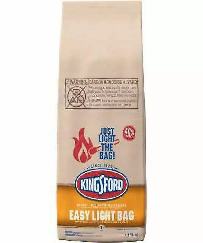 2 PC Kingsford Easy Light Charcoal Briquettes 4 lb Quick Grilling