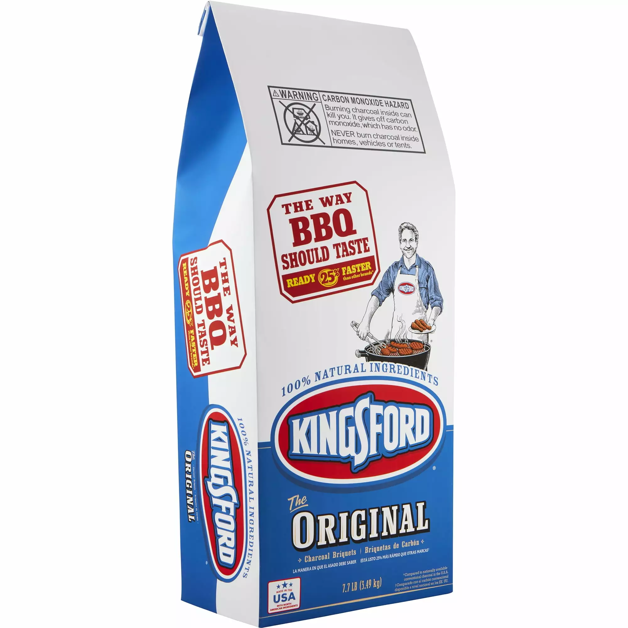 Kingsford Original Charcoal Briquettes 7.7 lb Bag Grilling