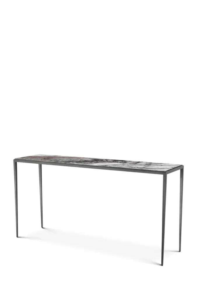 Bronze Console Table Eichholtz Henley L Elegant Hallway Furniture