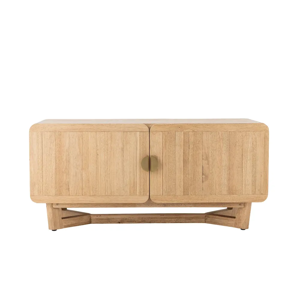 Serrone Cabinet - Wholesome Rubberwood