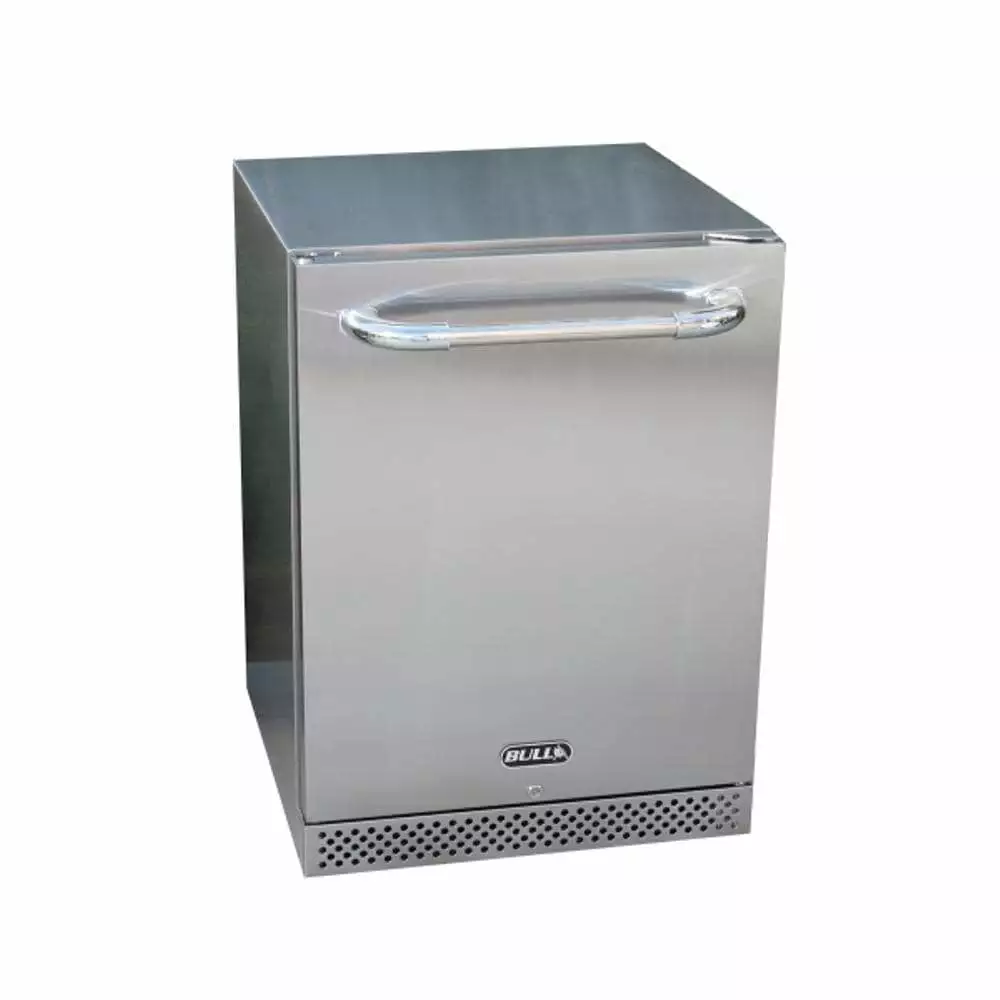 Bull 24-Inch 4.9 Cu. Ft. Luxury Outdoor Rated Space-saving Refrigerator Series II - Stainless Steel 13700 Bull Grills