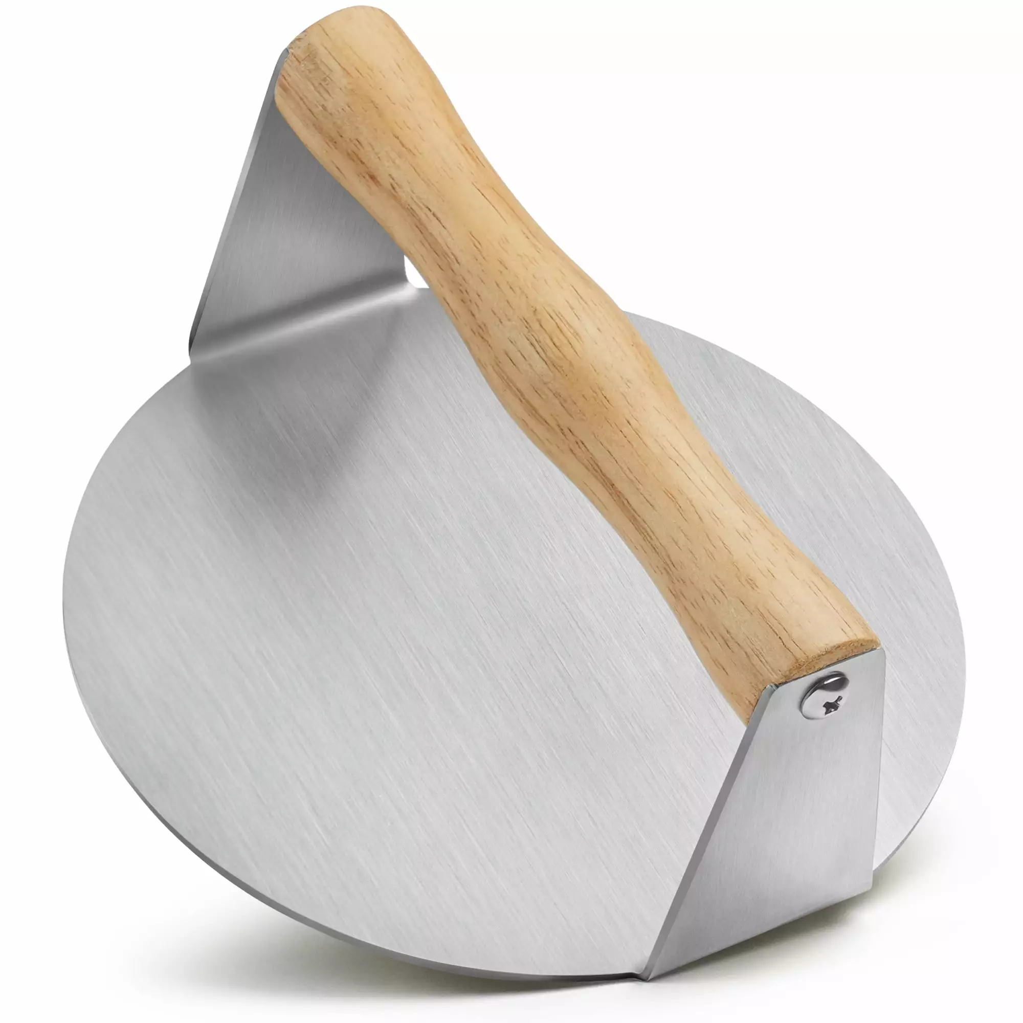 LotFancy 6 Inch Stainless Steel Smash Burger Press Anti-Scald Handle Grilling