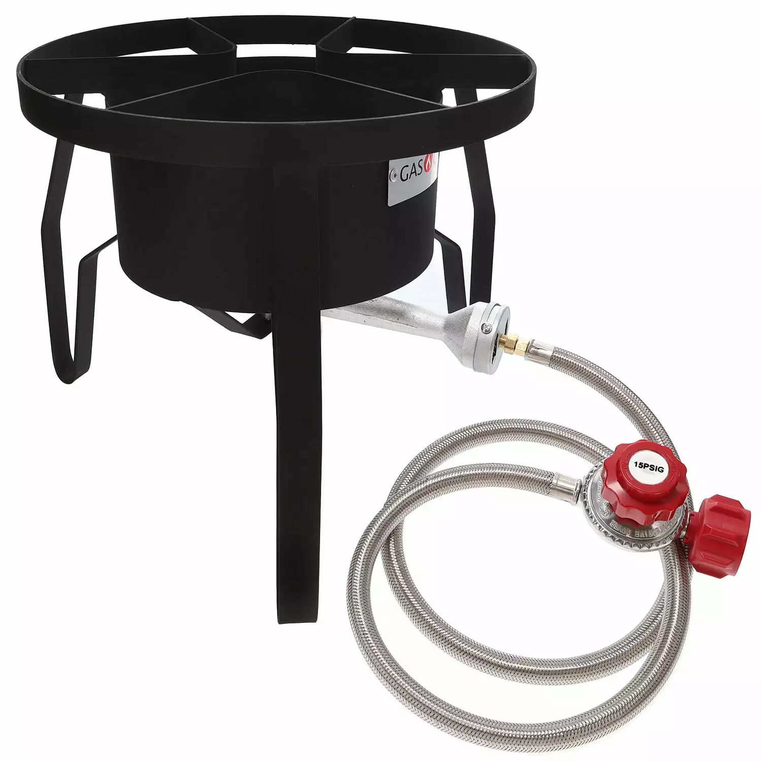 GasOne B-5300-15 High Pressure Outdoor Propane Burner Gas Cooker Welding