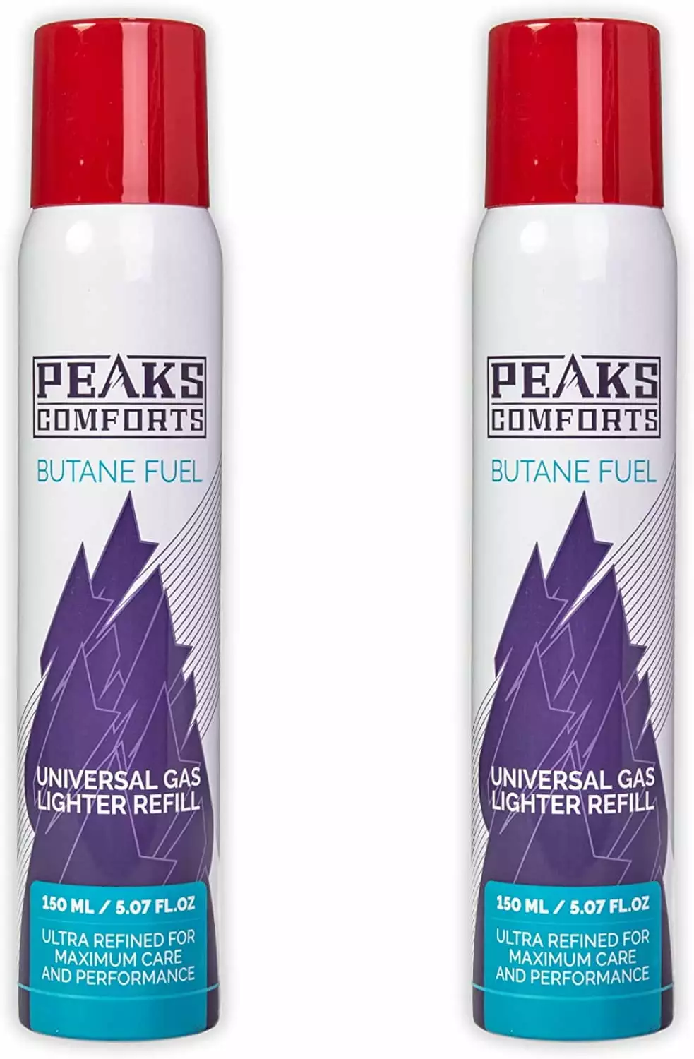 Peaks Comforts Butane Fuel Torch Lighter 150 ml Ultra Refined Lighter Fluid Refill