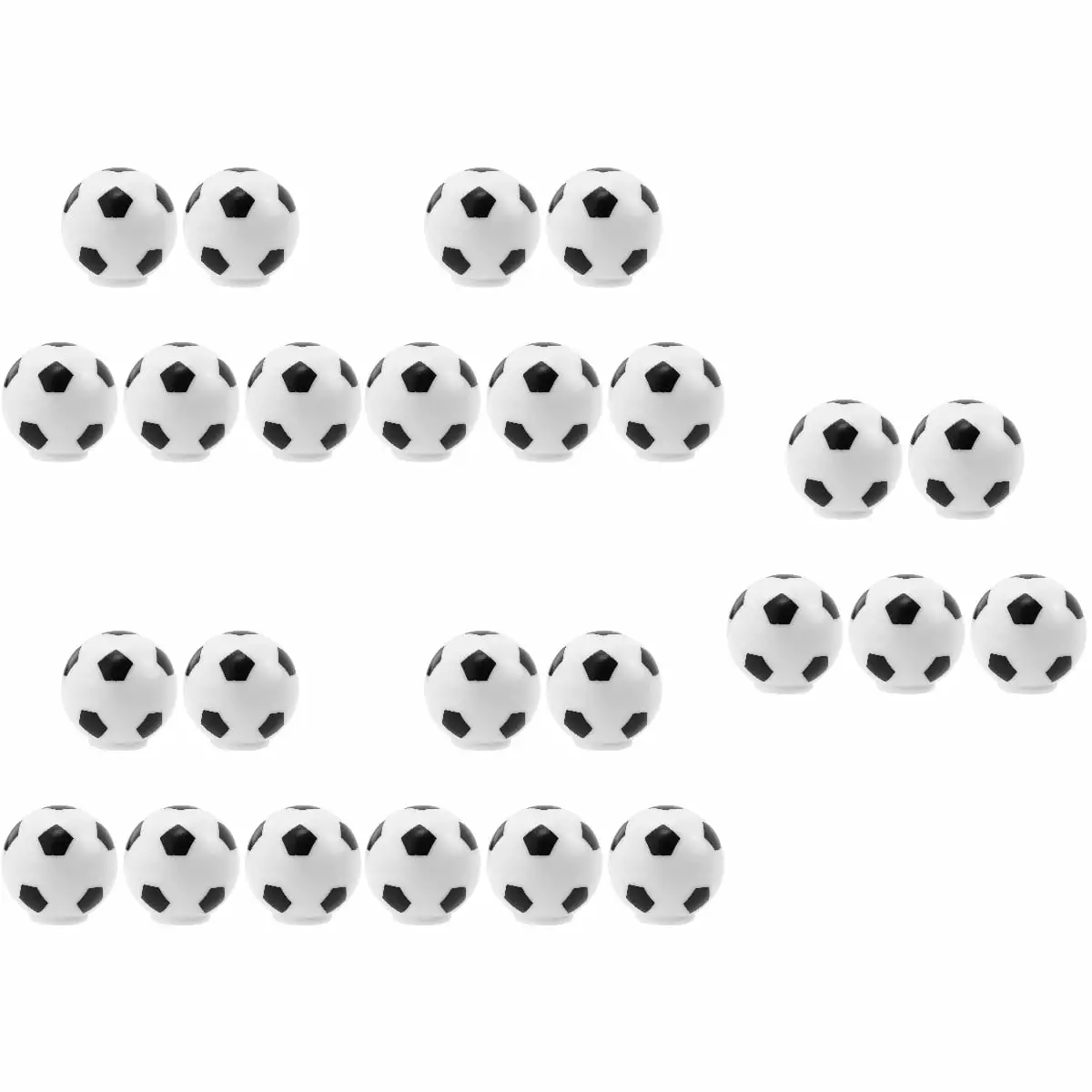25 Pcs Football Handle Furniture Knobs Dresser Vanity Desk Drawers Feng
