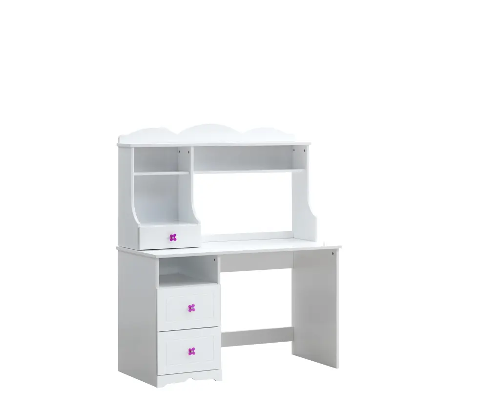 Meyer White Hutch - Stylish Display Cabinet Dining Room or Living Room