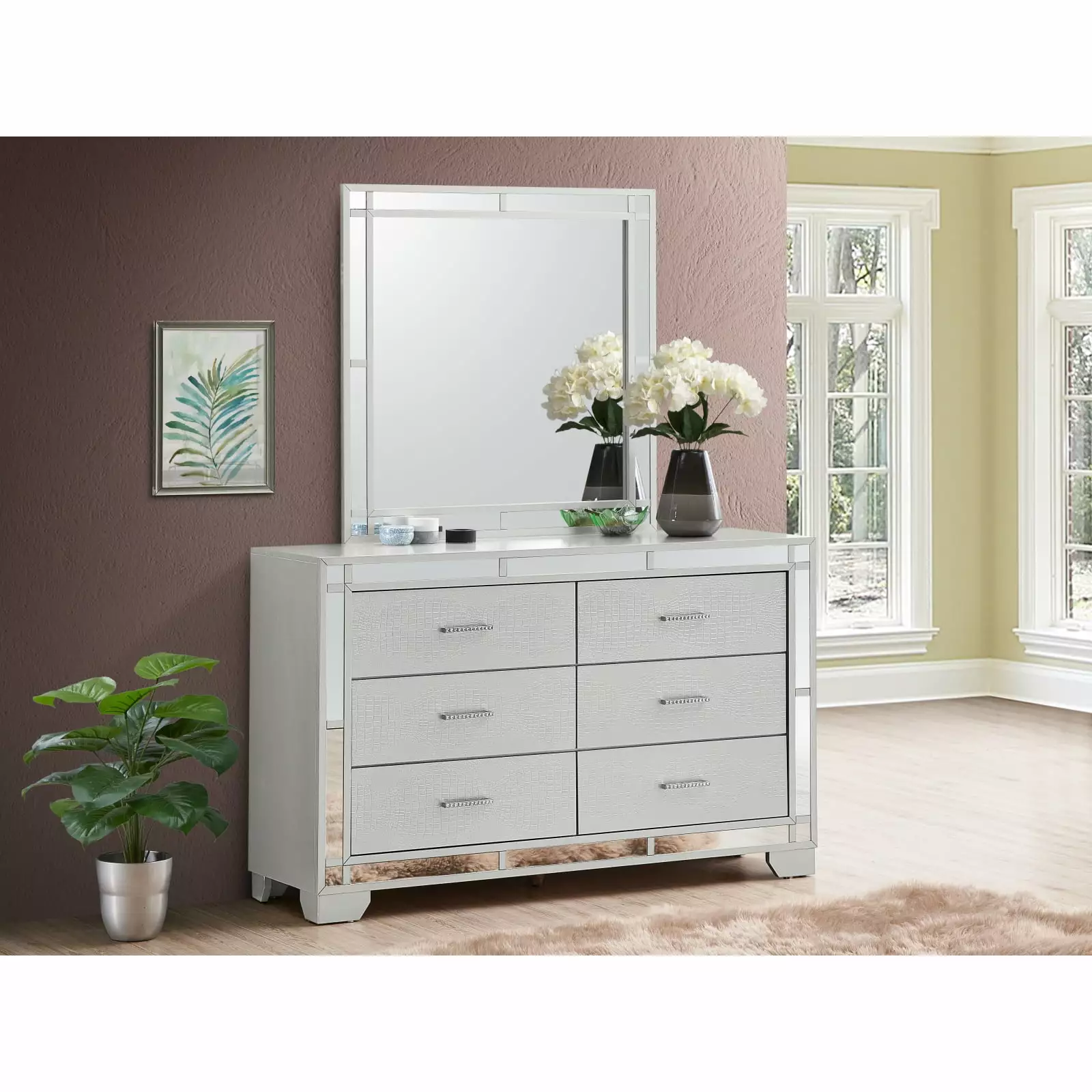 Miekor Furniture Madison G6600-M Silver Champagne