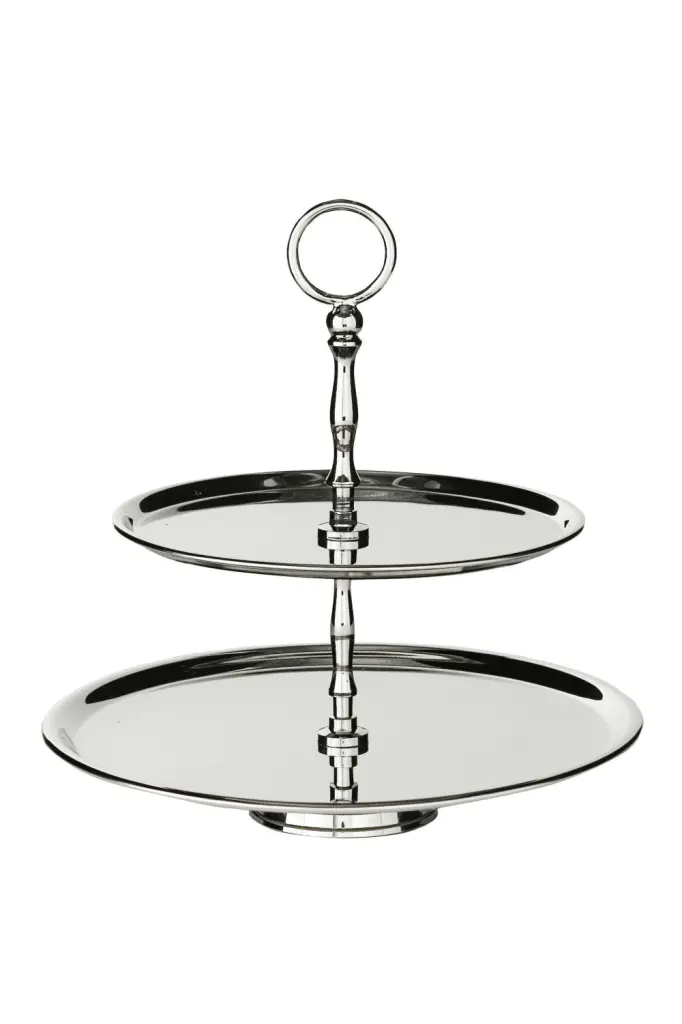 Eichholtz Standard Eglinton 2 Layers Cake Stand Tiered Serving Tray