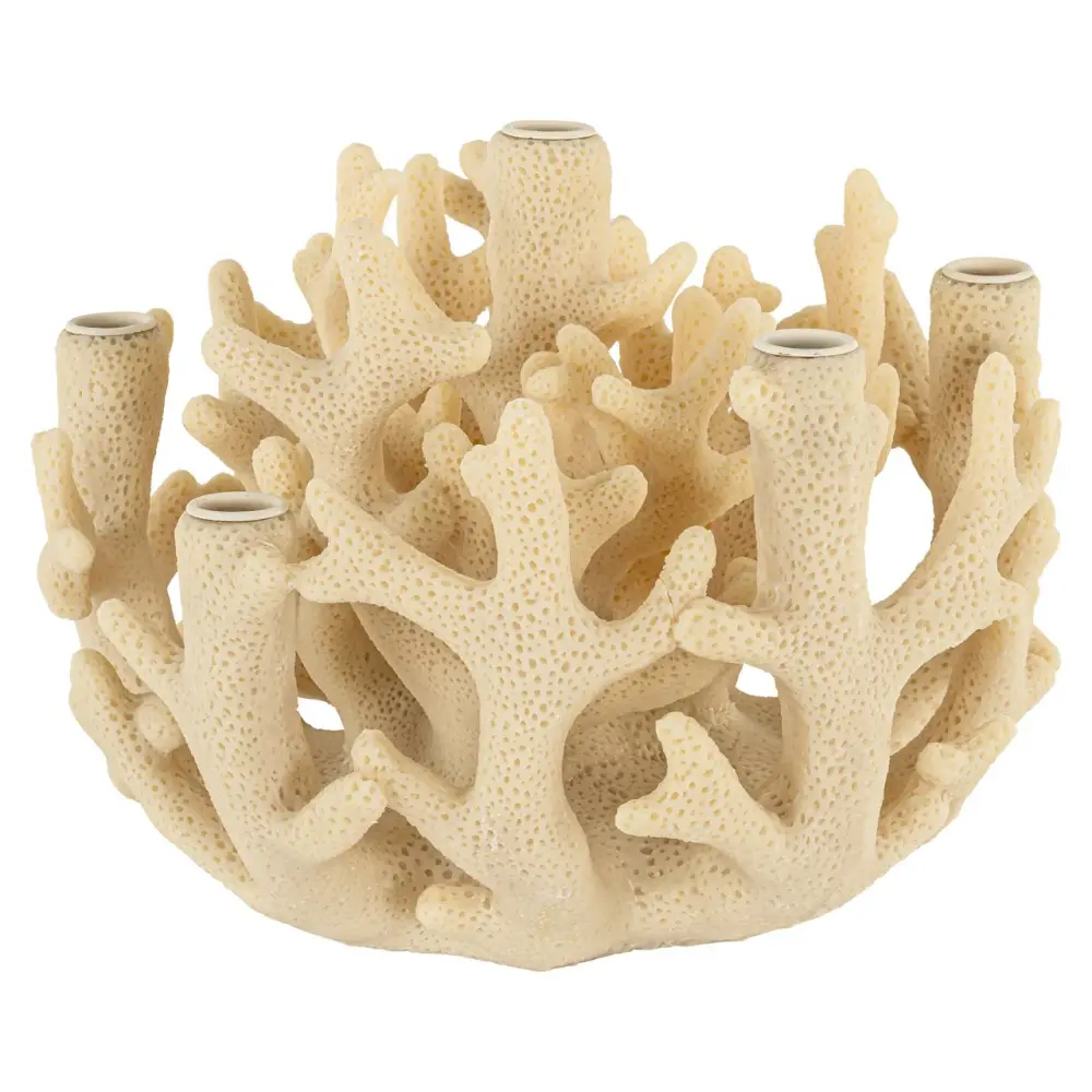 Clarice Candle Holder - Chalk