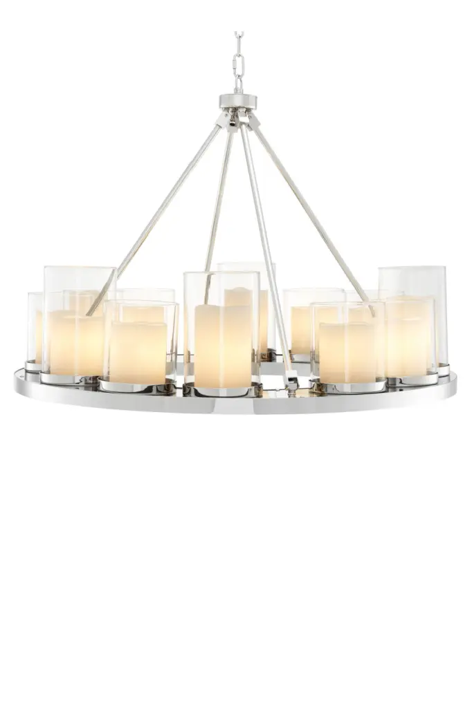Candle Chandelier 90cm Eichholtz Summit Classic Dining Room Lighting