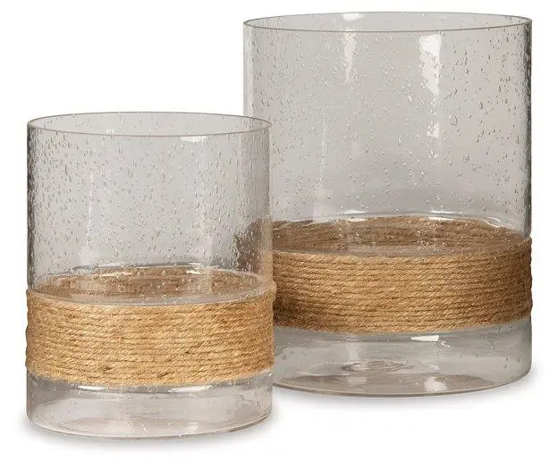 Eudocia Candle Holder Set 2 Elegant Metal Candle Holders Table Decor