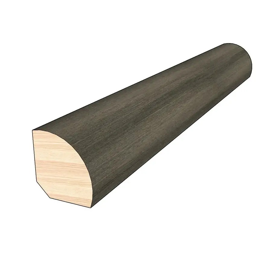 Gunmetal 0.75 . Plush x 0.75 . Width x 78 . Length Quarter Round Hardwood Molding