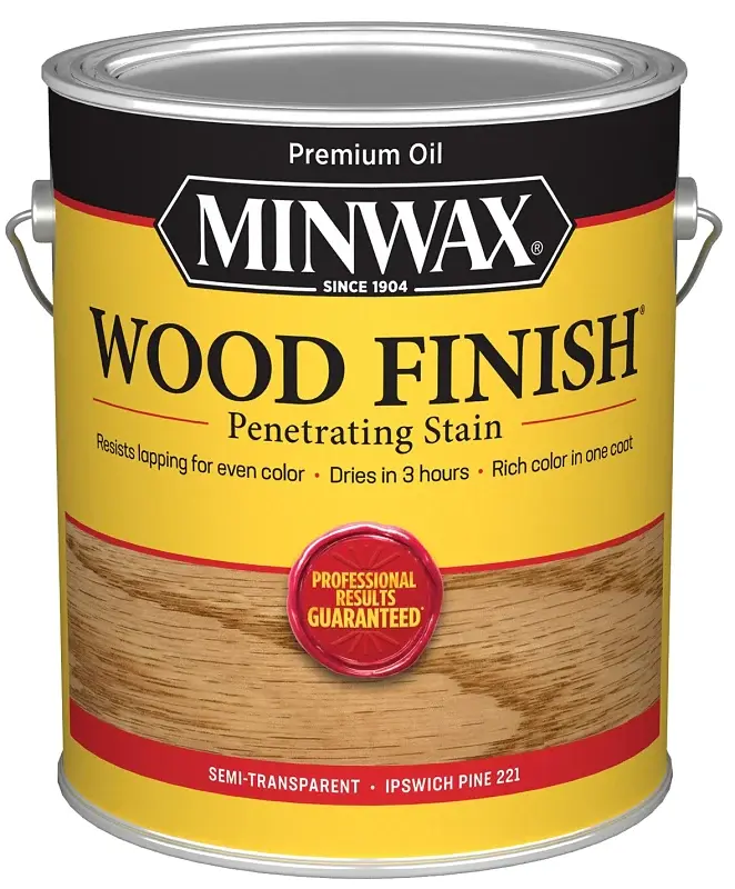 Minwax Wood Finish 710740000 Wood Stain, Ipswich Pinewood, Liquid, 1 gal, Can